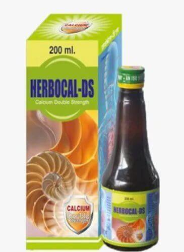 Ayurvedic HERBOCAL - DS SYRUP 200ml (pack of 2) - HEALTH AIM PHARMACY