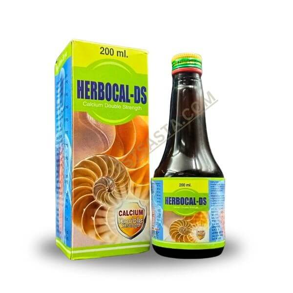 Ayurvedic HERBOCAL - DS SYRUP 200ml. (pack of 2) - HEALTH AIM PHARMACY