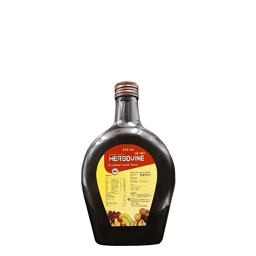 Ayurvedic Herbovine Health Tonic 450ml (Pack of 2) - HEALTH AIM PHARMACY