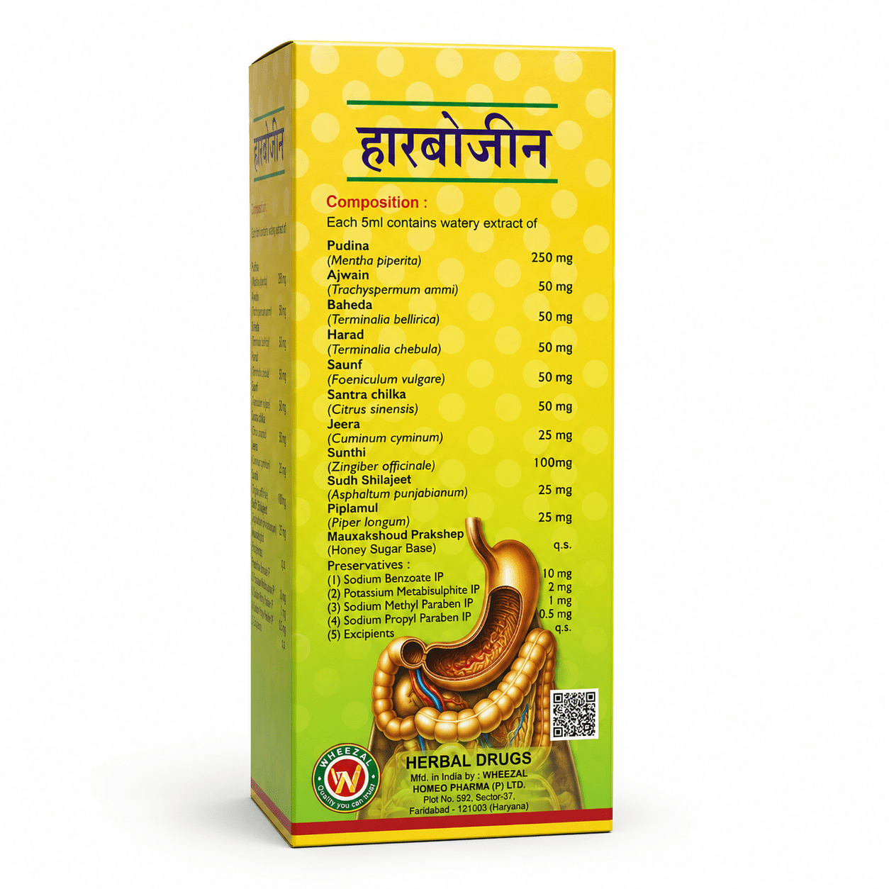 Ayurvedic Herbozin Syrup 200ml (Pack of 4) - HEALTH AIM PHARMACY