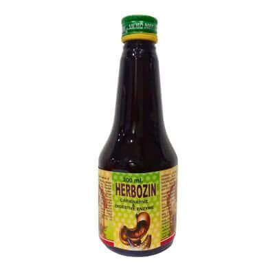 Ayurvedic Herbozin Syrup 200ml(pack of 4) - HEALTH AIM PHARMACY