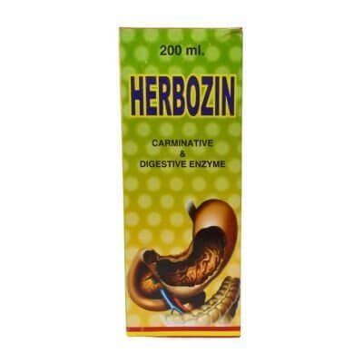 Ayurvedic Herbozin Syrup 200ml(pack of 4) - HEALTH AIM PHARMACY