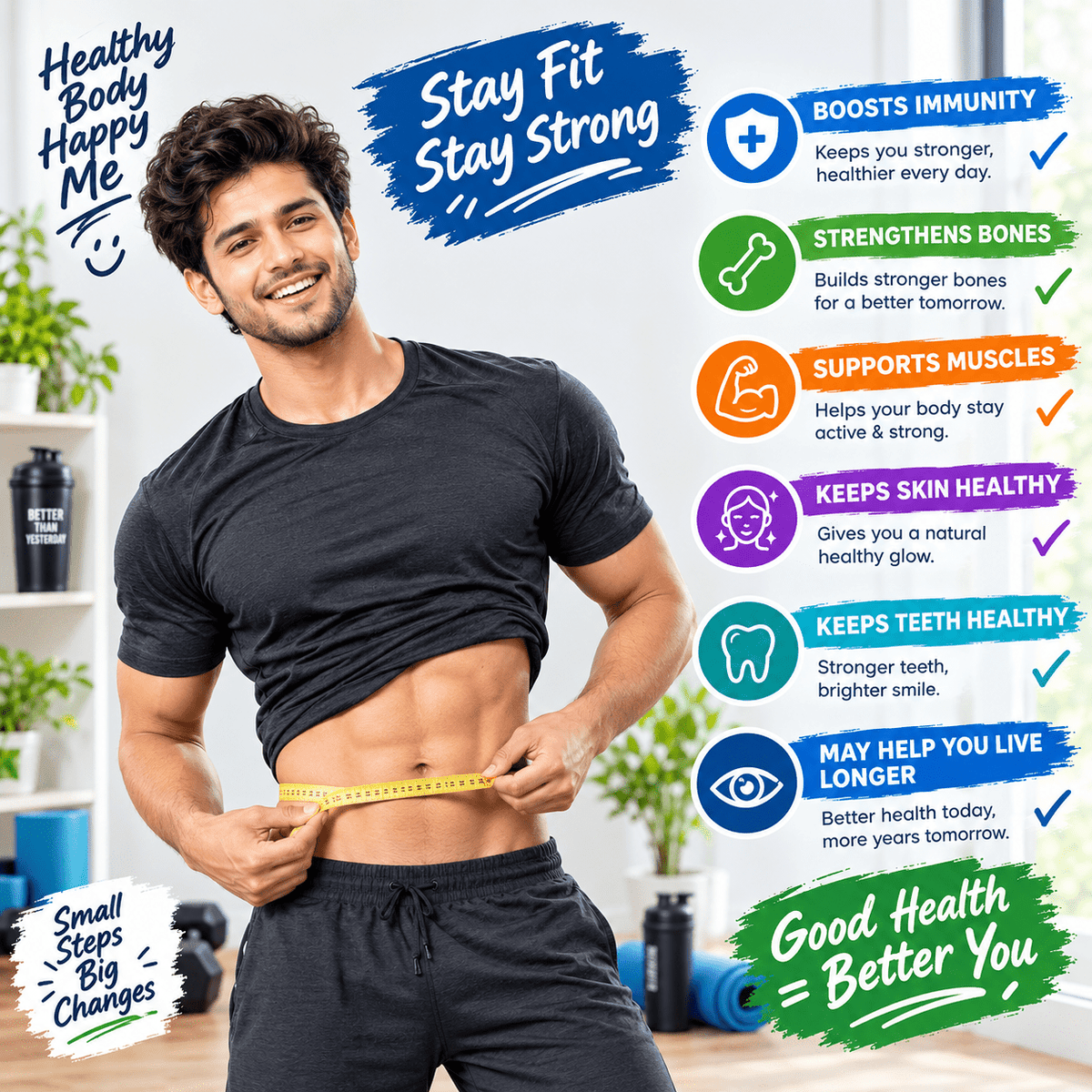 Ayurvedic Herbshd Health Aim Capsule | 50Capules | Best weight gain immunity boosts - HEALTH AIM PHARMACY
