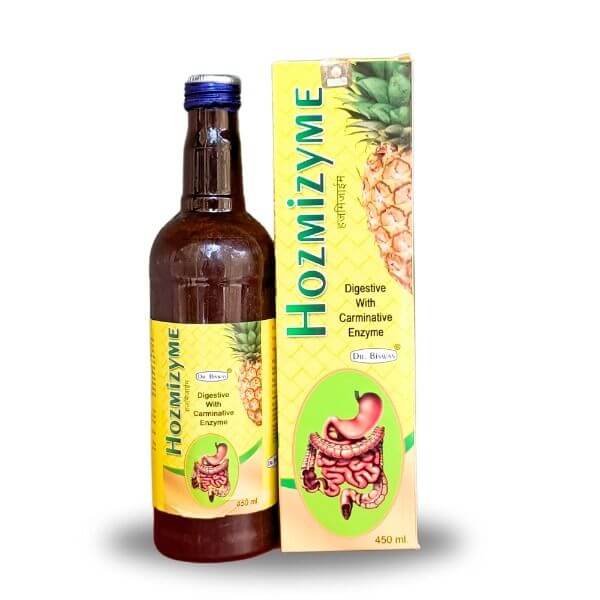Ayurvedic Hozmizyme Liver Syrup 450ml.(pack of2) - HEALTH AIM PHARMACY