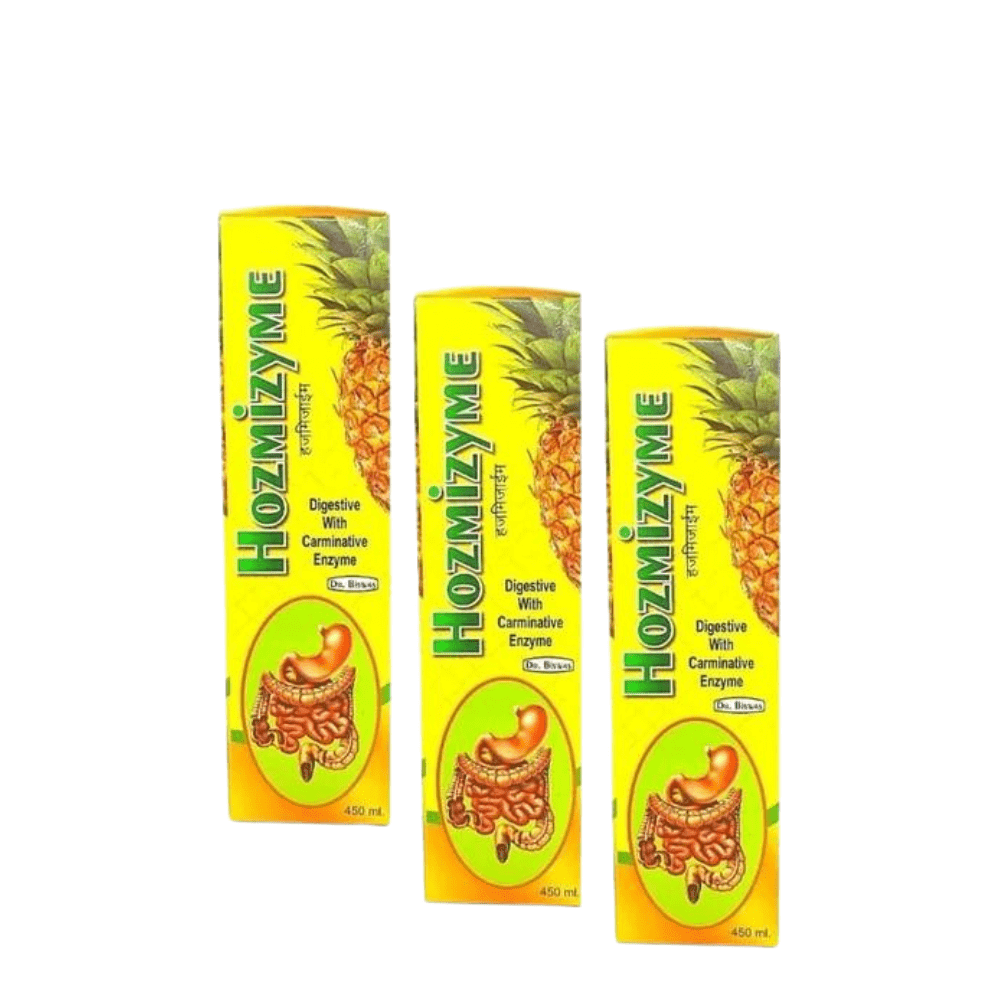 Ayurvedic Hozmizyme Liver Syrup ( pack of 3 ) - HEALTH AIM PHARMACY