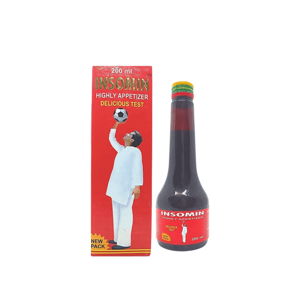 Ayurvedic Insomin Syrup 200 ml. (Pack of 4) - HEALTH AIM PHARMACY
