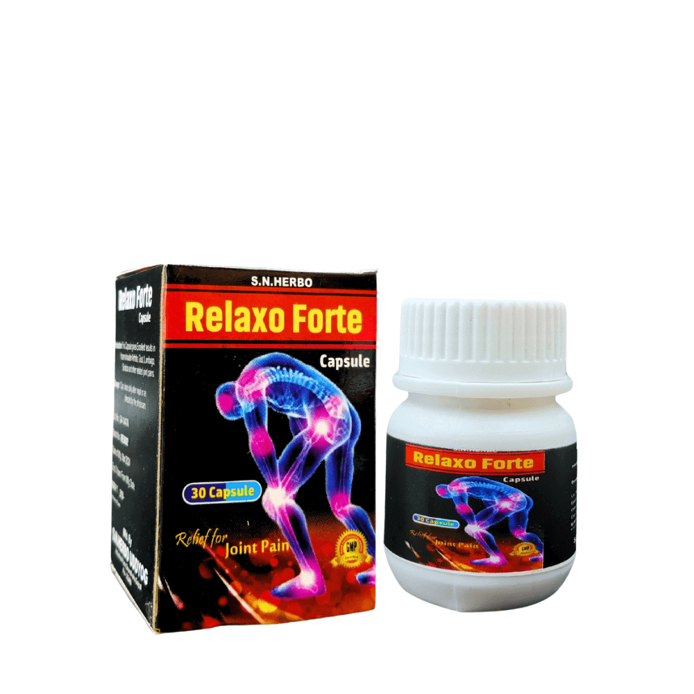 Ayurvedic Joint Pain Relief Relaxo Forte Capsule ( Pack OF 2 ) - HEALTH AIM PHARMACY