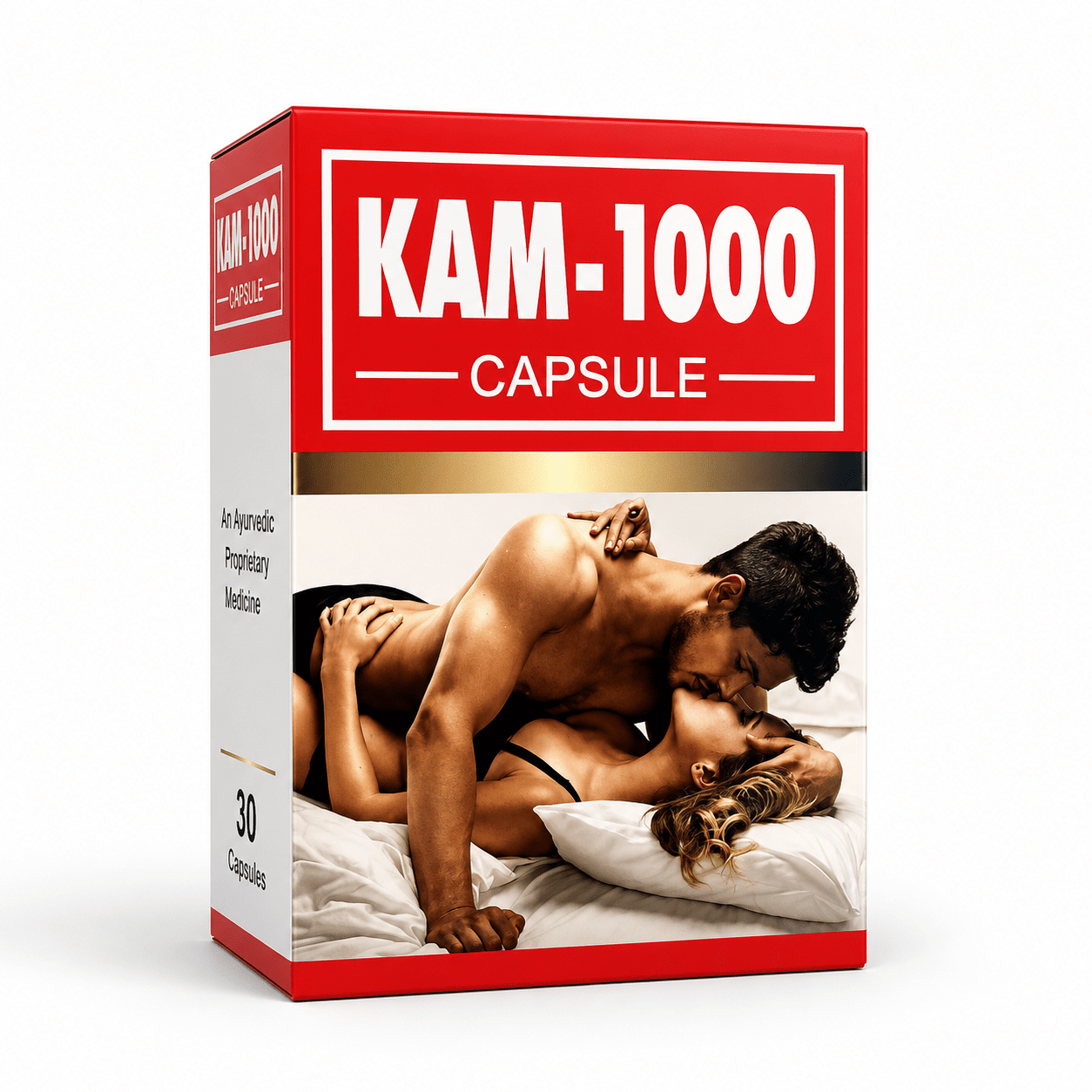 Ayurvedic KAM-1000 Capsule - Boost Energy & Vitality! | Pack of 3 - HEALTH AIM PHARMACY