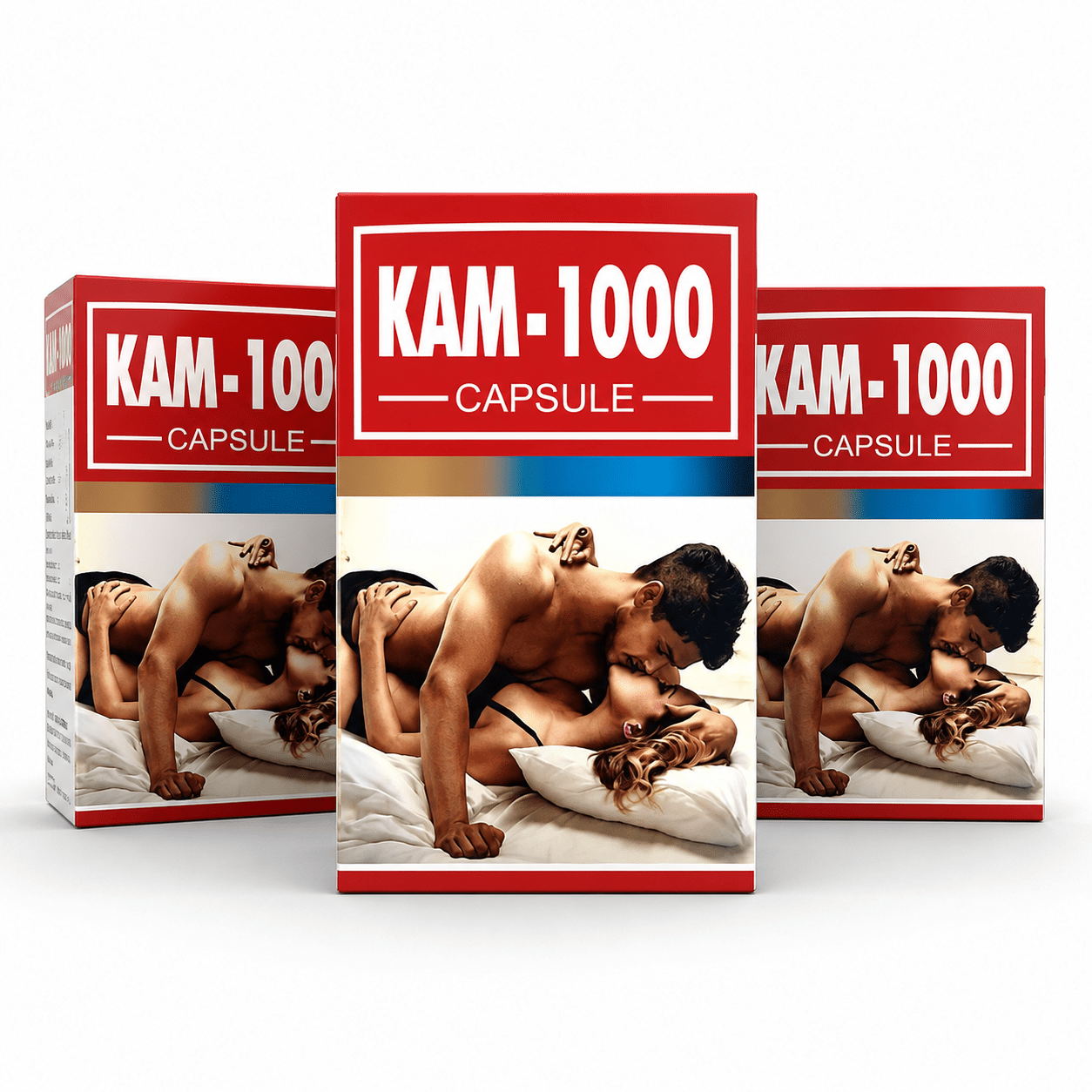 Ayurvedic KAM-1000 Capsule - Boost Energy & Vitality! | Pack of 3 - HEALTH AIM PHARMACY