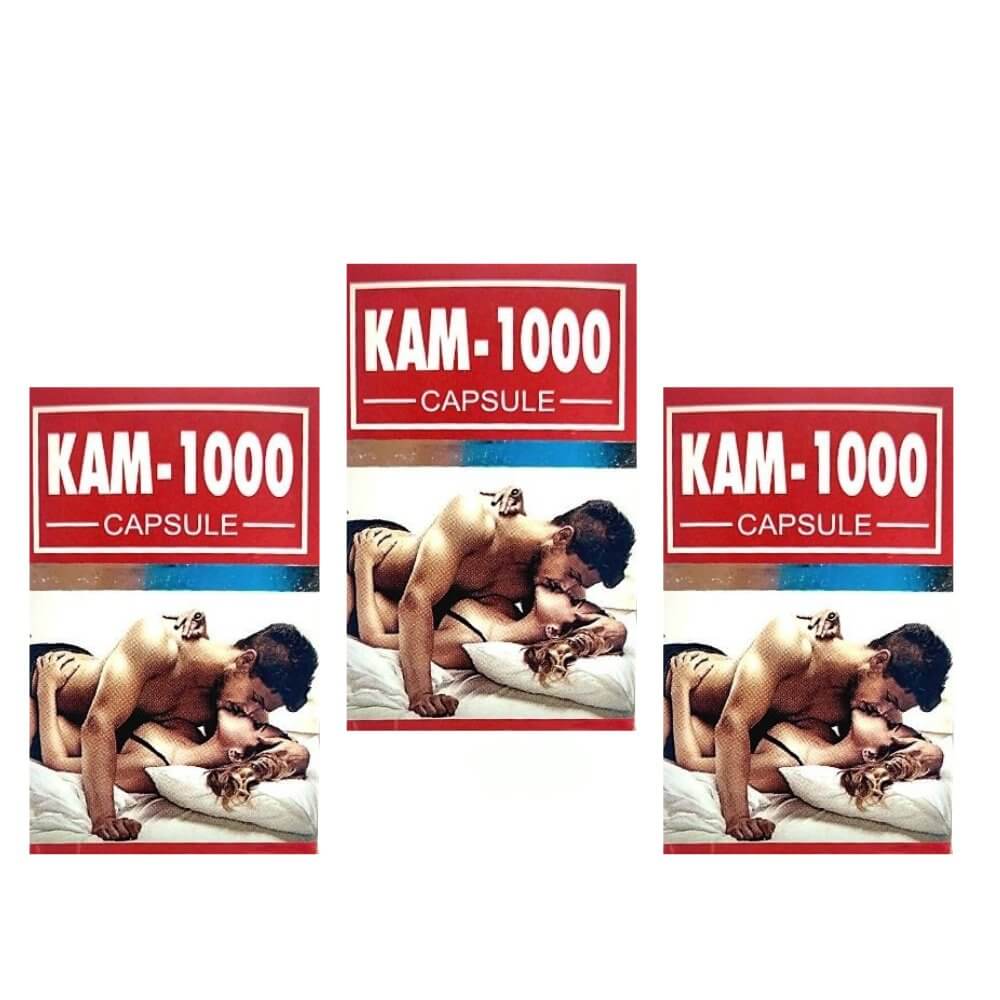 Ayurvedic KAM - 1000 Capsule (Pack Of 3) - HEALTH AIM PHARMACY