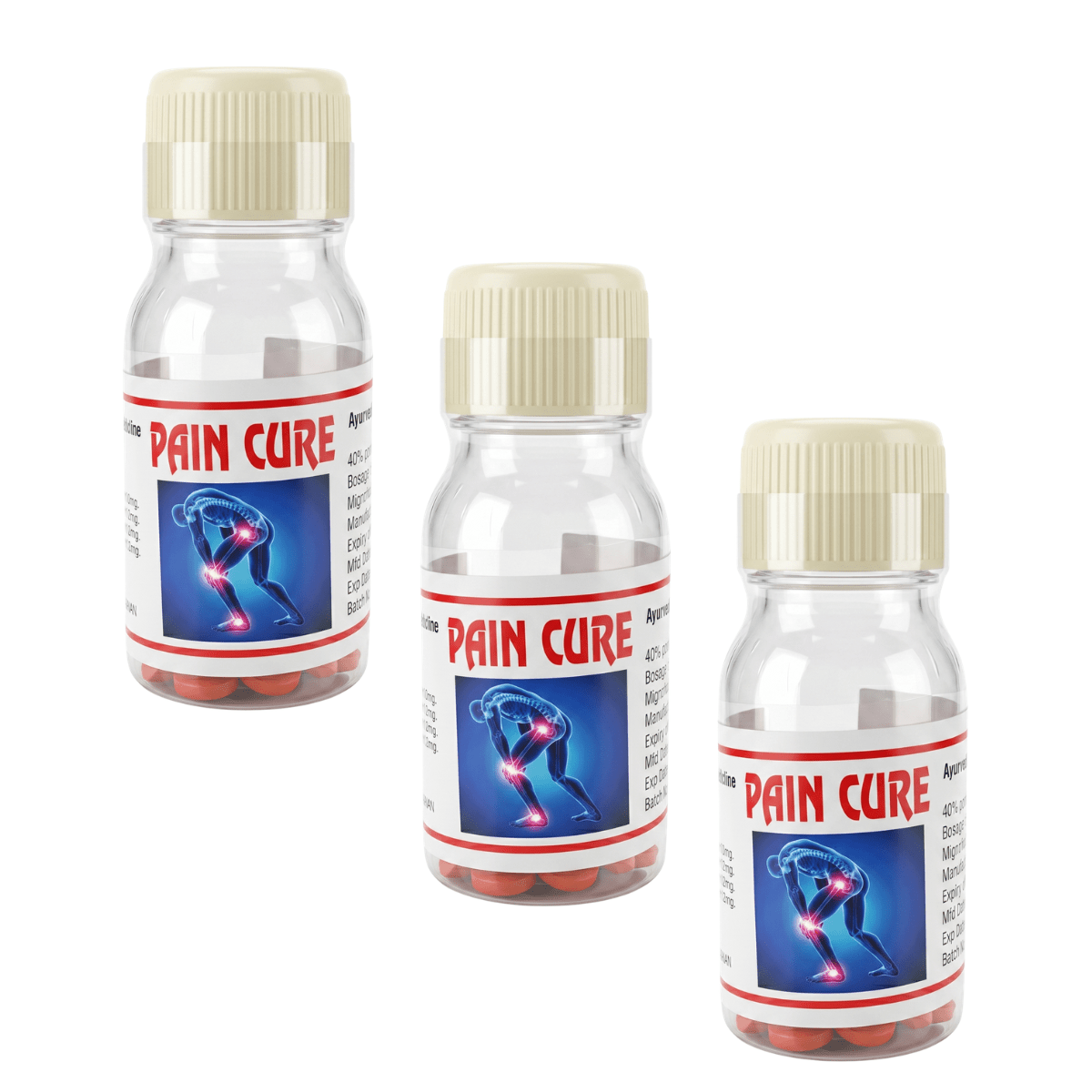 Ayurvedic Knee Pain Relief and Pain Cure Tablet (Pack Of 3) - HEALTH AIM PHARMACY