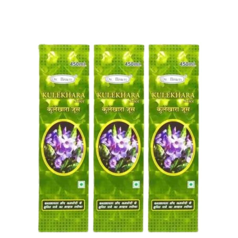Ayurvedic Kulekhara Juice For Low Blood Pressure (PACK OF 3) - HEALTH AIM PHARMACY