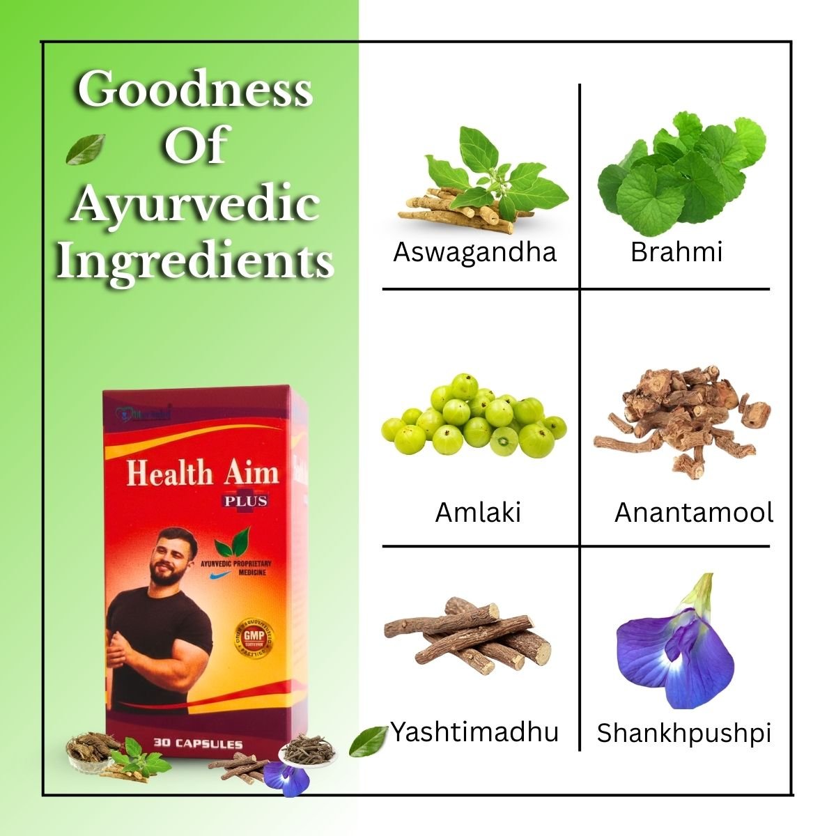 Ayurvedic Kulekhara Tonic & Health Aim Plus Capsule – Complete Blood, Heart & Strength Wellness Combo | 450ml + 30Caps - HEALTH AIM PHARMACY