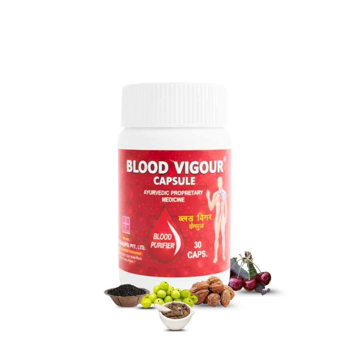 Ayurvedic Kulekhara Tonic | Herbal Blood Vigour Capsule | Ayurvedic Health aim Plus Capsule | Ayurvedic Complete Health Combo for Blood Purification, Heart Care, Weight Gain, Energy & Vitality | 450ml + 30Caps + 30Caps | Combo Pack - HEALTH AIM PHARMACY