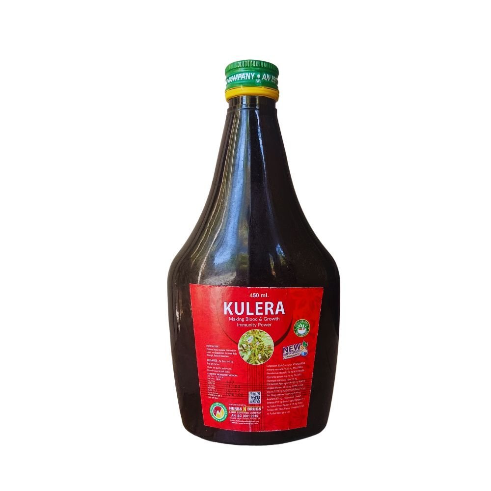 AYURVEDIC KULERA SYRUP450ml(pack of 2) - HEALTH AIM PHARMACY