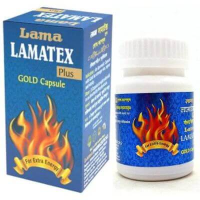 Ayurvedic Lama Lamatex Plus Gold Capsule & Health Aim Capsule (Combo) - HEALTH AIM PHARMACY
