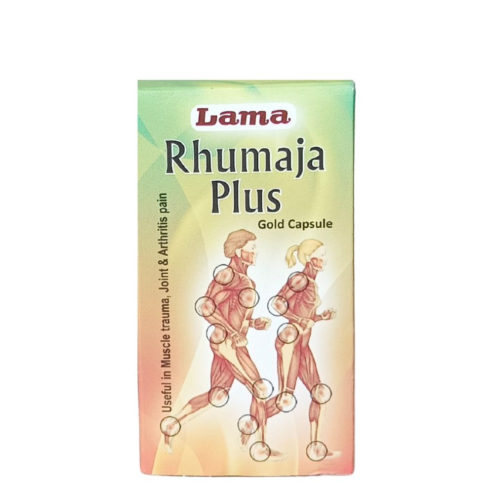 Ayurvedic Lama Rhumaja Plus Gold 30 Capsule - HEALTH AIM PHARMACY