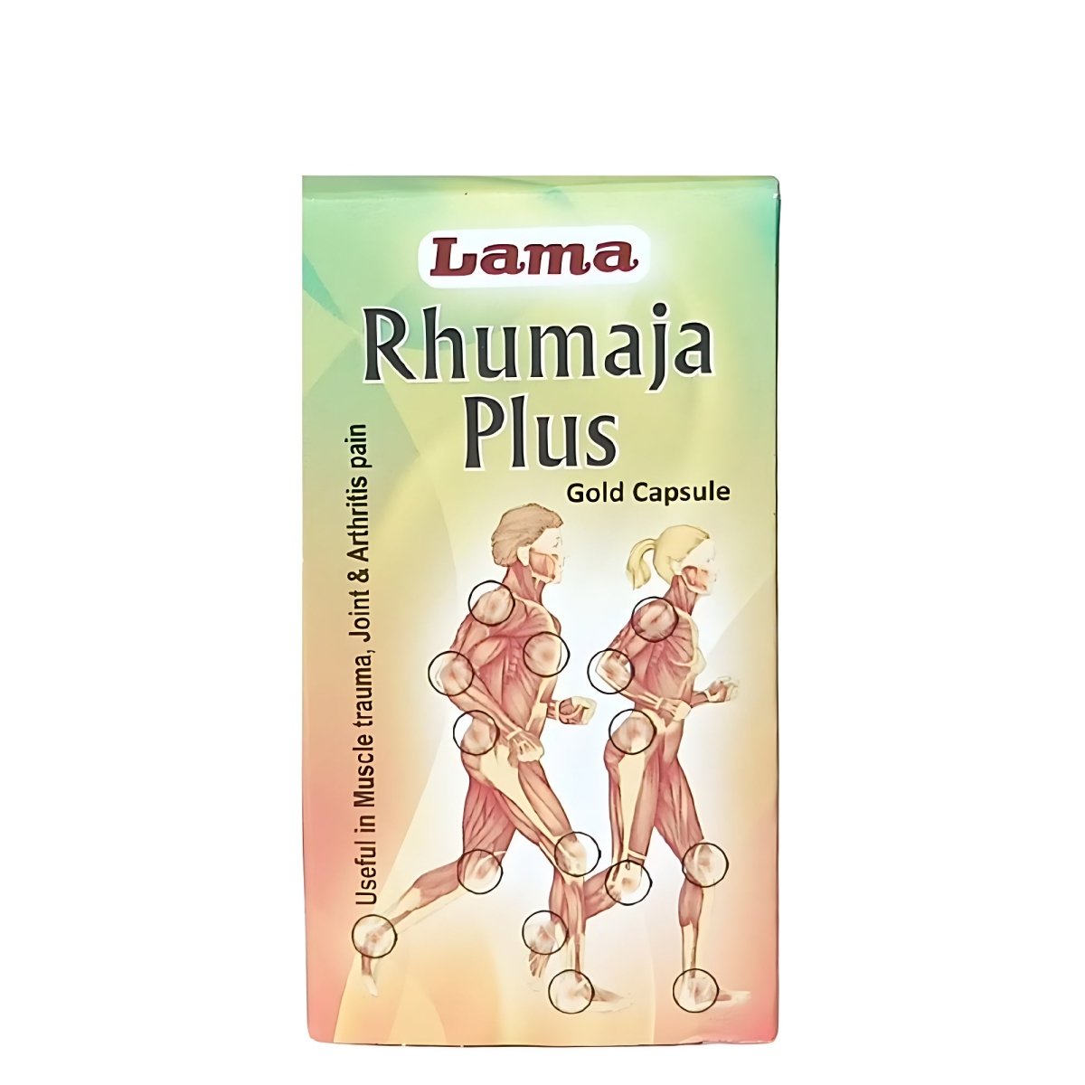 Ayurvedic Lama Rhumaja Plus Gold Capsule Helps with gout( pack of 2) - HEALTH AIM PHARMACY