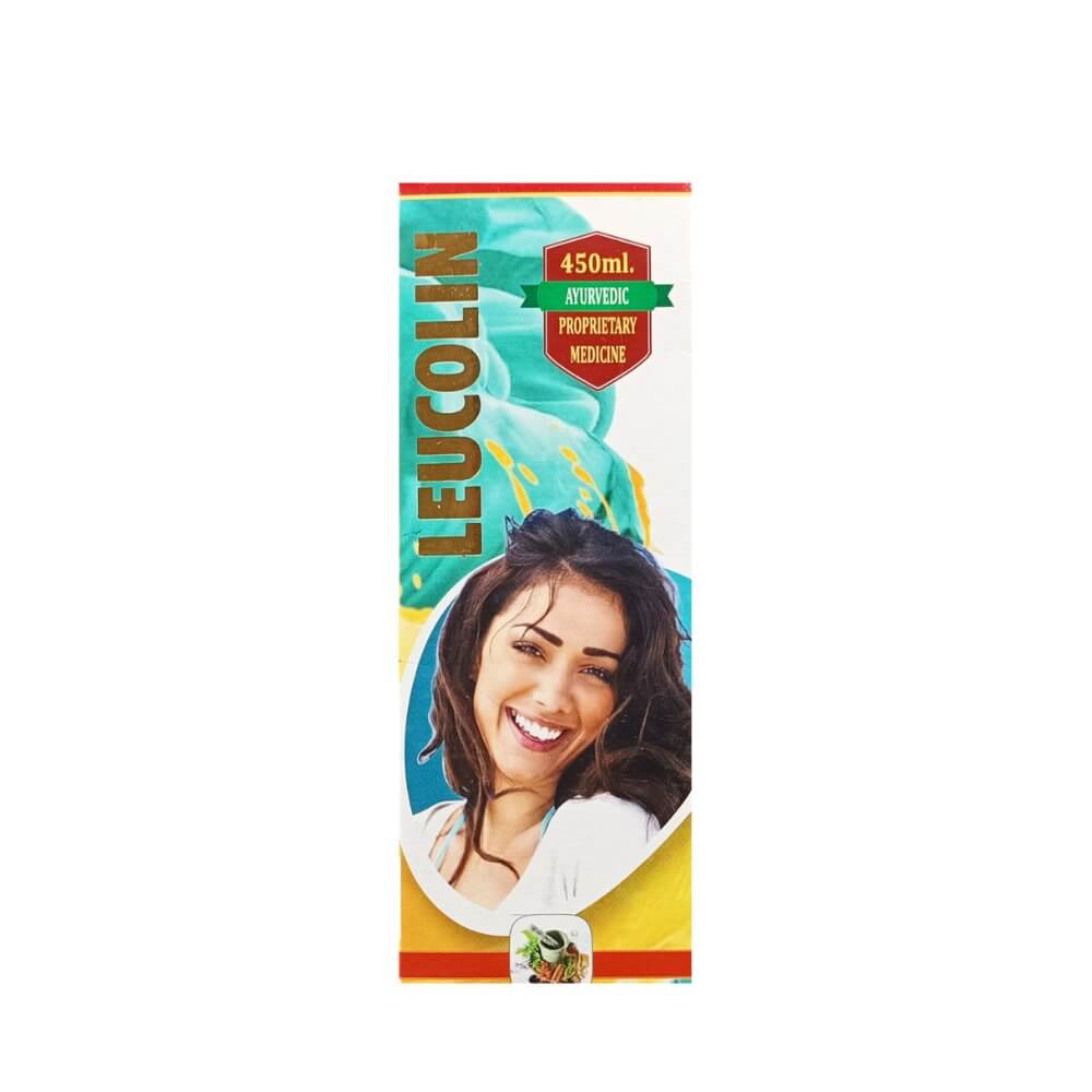 Ayurvedic Leucolin Syrup 450ml. ( pack of 3 ) - HEALTH AIM PHARMACY