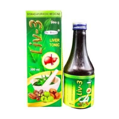 Ayurvedic Liv - 3 Liver Tonic (pack of 5) - HEALTH AIM PHARMACY