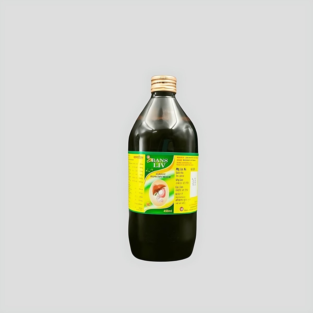 Ayurvedic Liver Care BansLiv Tonic 450ml (Pack Of - 3) - HEALTH AIM PHARMACY