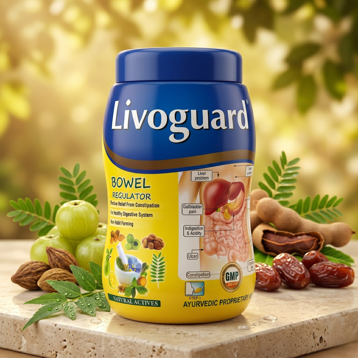 Ayurvedic Liver Care & Digestive Wellness Combo – Livospin Tablets + Liver Guard Tonic + Livoguard Powder | Supports Liver Health, Digestion & Detox - HEALTH AIM PHARMACY
