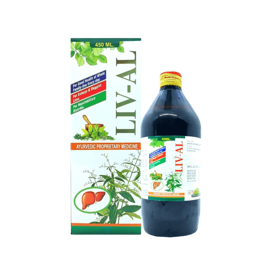 Ayurvedic Liver care LIV - AL Tonic & Health Aim Multivitamin capsule( combo ) - HEALTH AIM PHARMACY