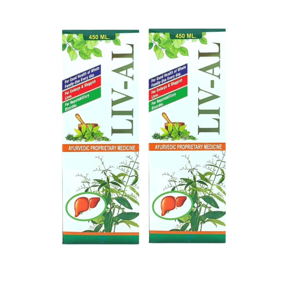 Ayurvedic Liver care LIV - AL Tonic & Health Aim Multivitamin capsule( combo ) - HEALTH AIM PHARMACY