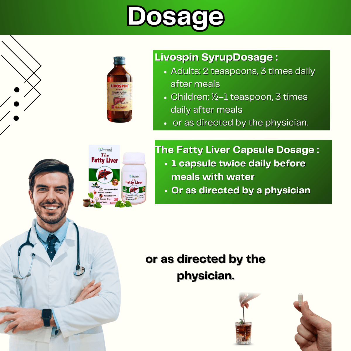 Ayurvedic Livospin Syrup & The Fatty Liver Capsule for fatty Liver combo | 200ml + 30 Caps | Combo Pack - HEALTH AIM PHARMACY