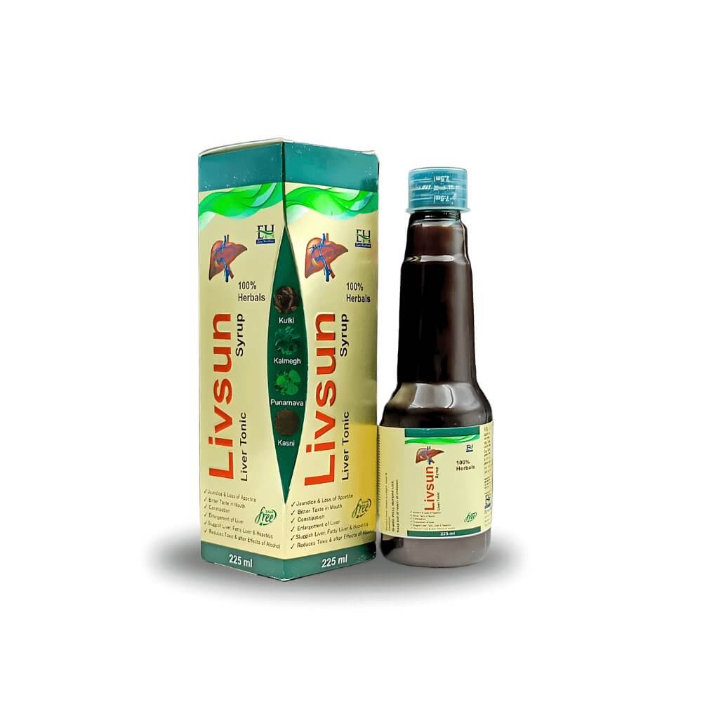 Ayurvedic Livsun Liver Tonic & Health - Aim Capsule boosts immunity - HEALTH AIM PHARMACY