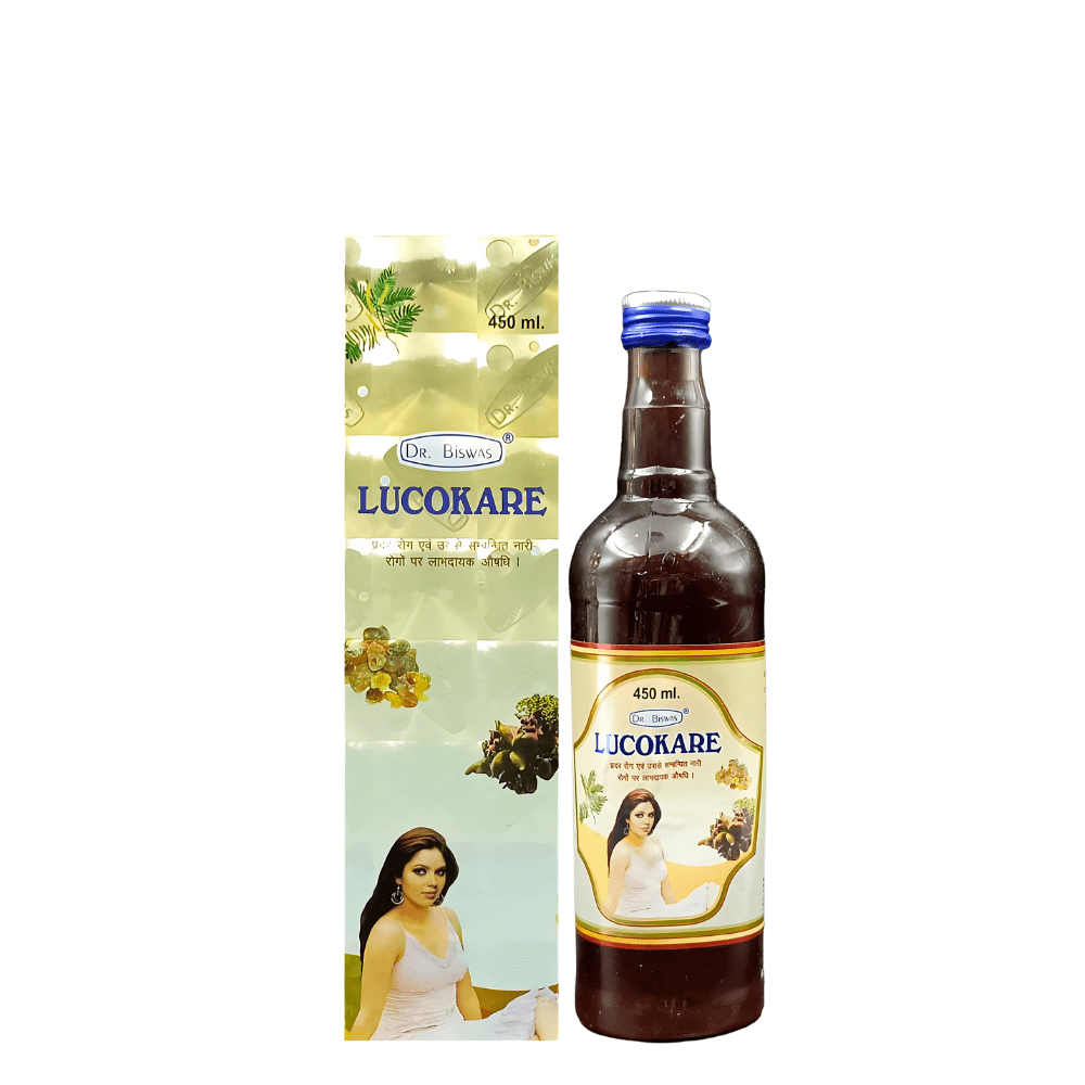 Ayurvedic Lucokare Syrup Pack Of 3 - HEALTH AIM PHARMACY