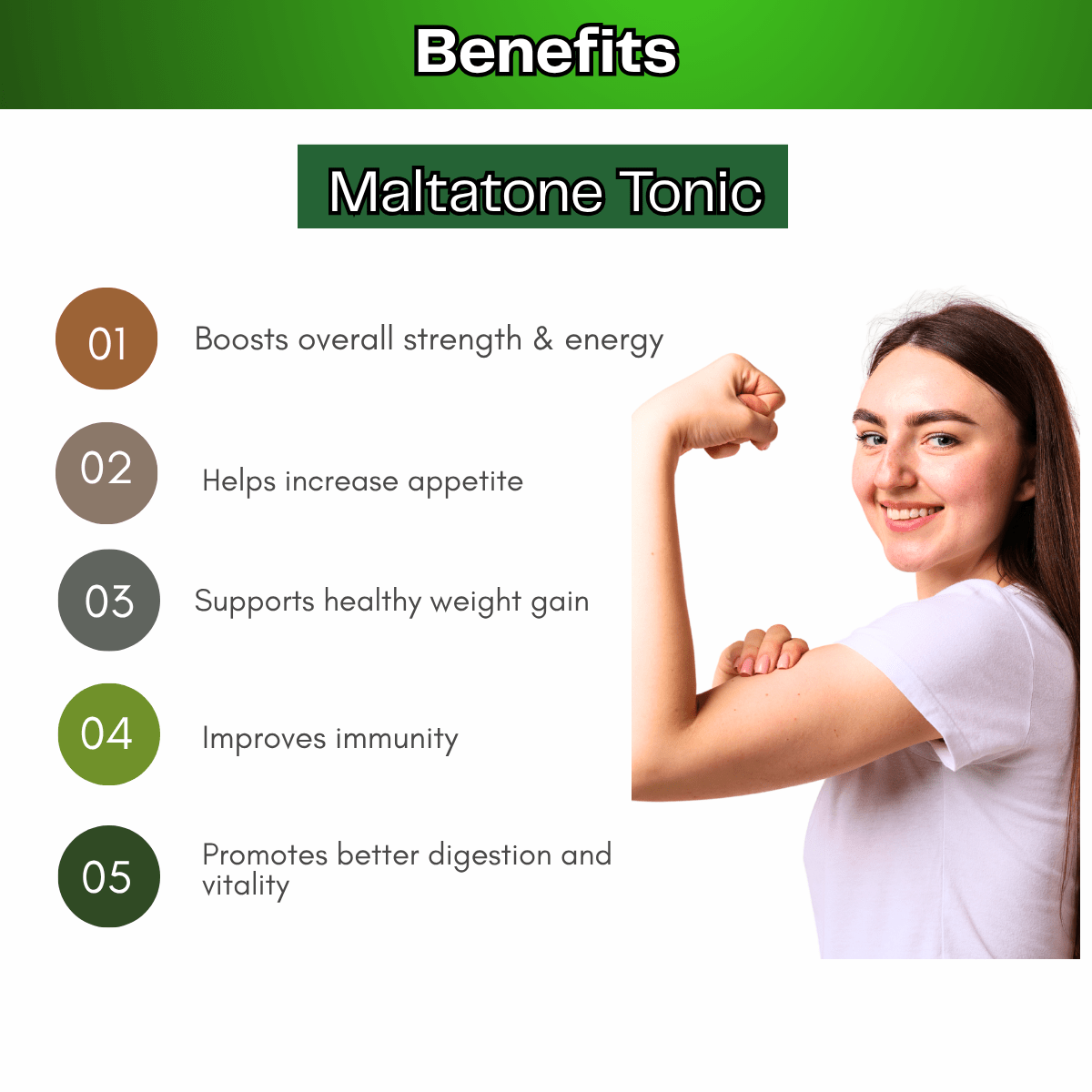 Ayurvedic Maltatone Syrup | Iron, Vitamins & Protein Health Tonic | Supports Appetite, Energy & Overall Wellness | Herbal Nutritional Supplement | Pack Of 2 - HEALTH AIM PHARMACY