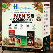 Ayurvedic Man's Combo Kit: 99% Satisfaction Herbals Gerivit Forte Capsule & Oil & Rxtime Extra Tablet | 15ml +10 Caps + 30Tabs - HEALTH AIM PHARMACY