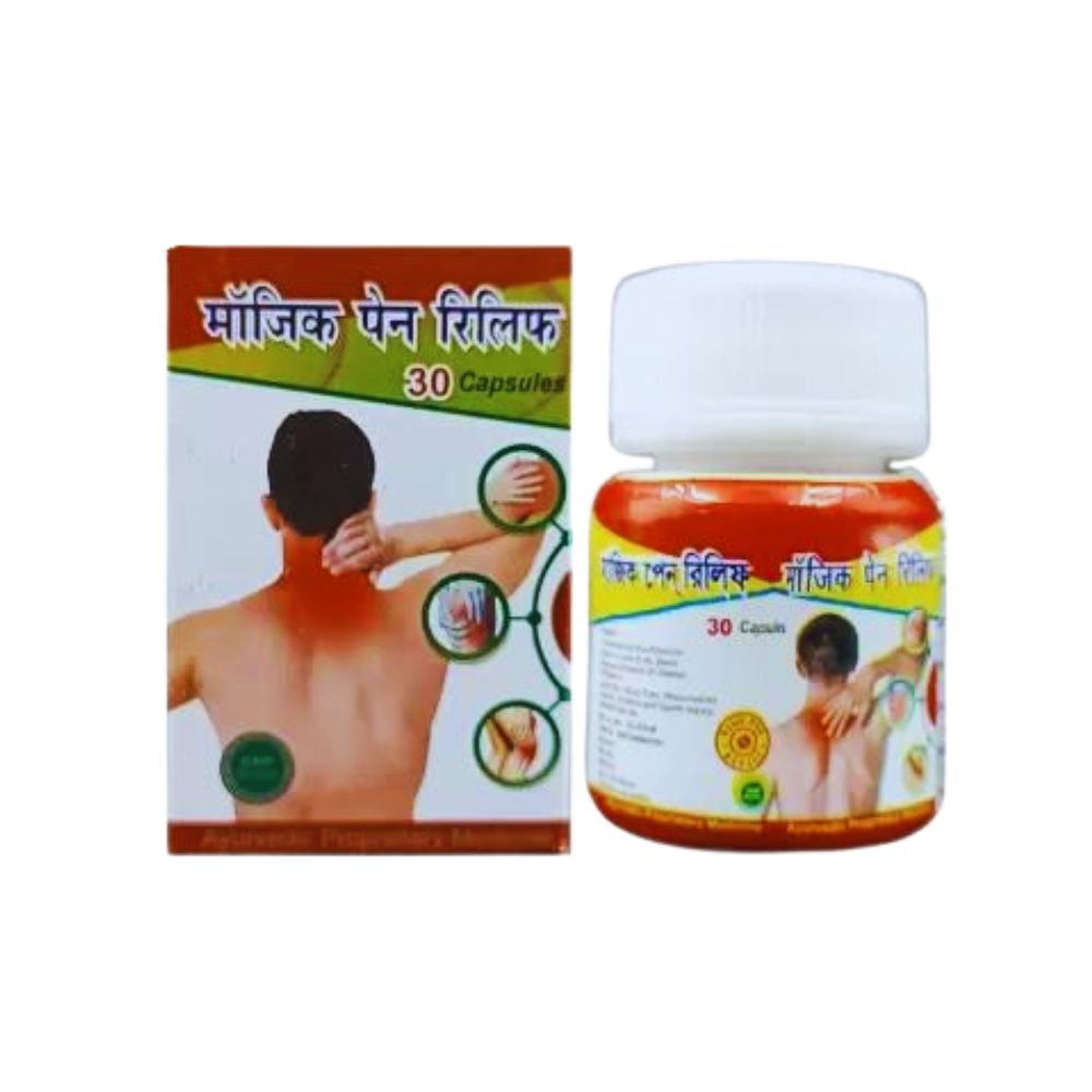 Ayurvedic Master Oil 100ml & magic pain capsule (combo pack) - HEALTH AIM PHARMACY