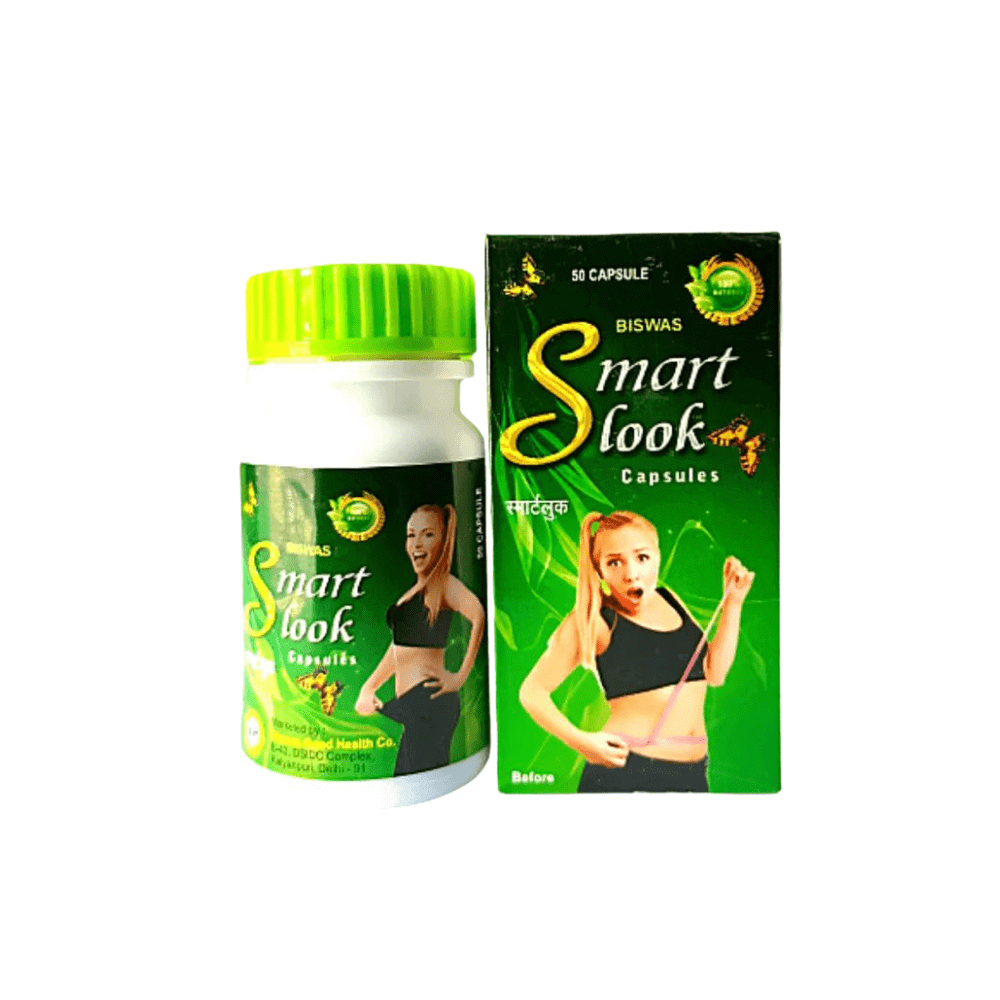 Ayurvedic medicine to lose belly fat Smart Look Capsules (Pack of 2) - HEALTH AIM PHARMACY