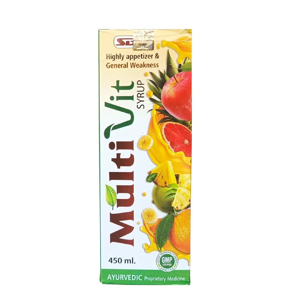 Ayurvedic Multi Vit Syrup 450ml. (pack of 2) - HEALTH AIM PHARMACY
