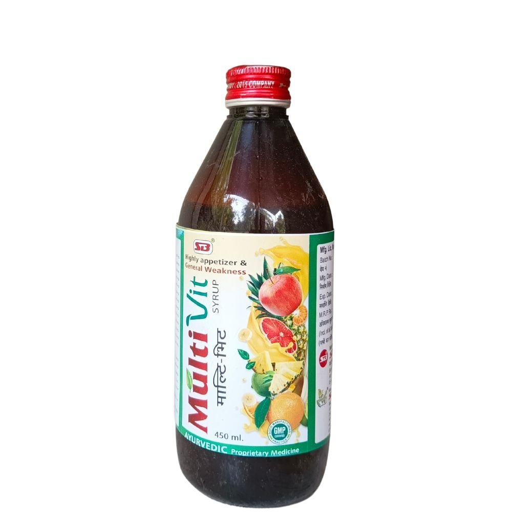 Ayurvedic Multi Vit Syrup 450ml. (pack of 2) - HEALTH AIM PHARMACY