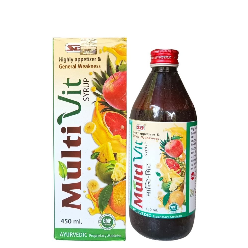 Ayurvedic Multi Vit Syrup 450ml. (pack of 2) - HEALTH AIM PHARMACY