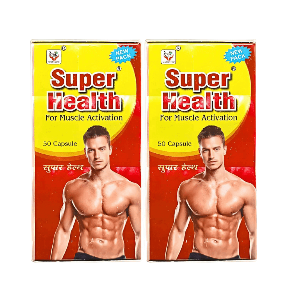 Ayurvedic Muscle Support Super Health Capsule ( Pack OF 2) - HEALTH AIM PHARMACY