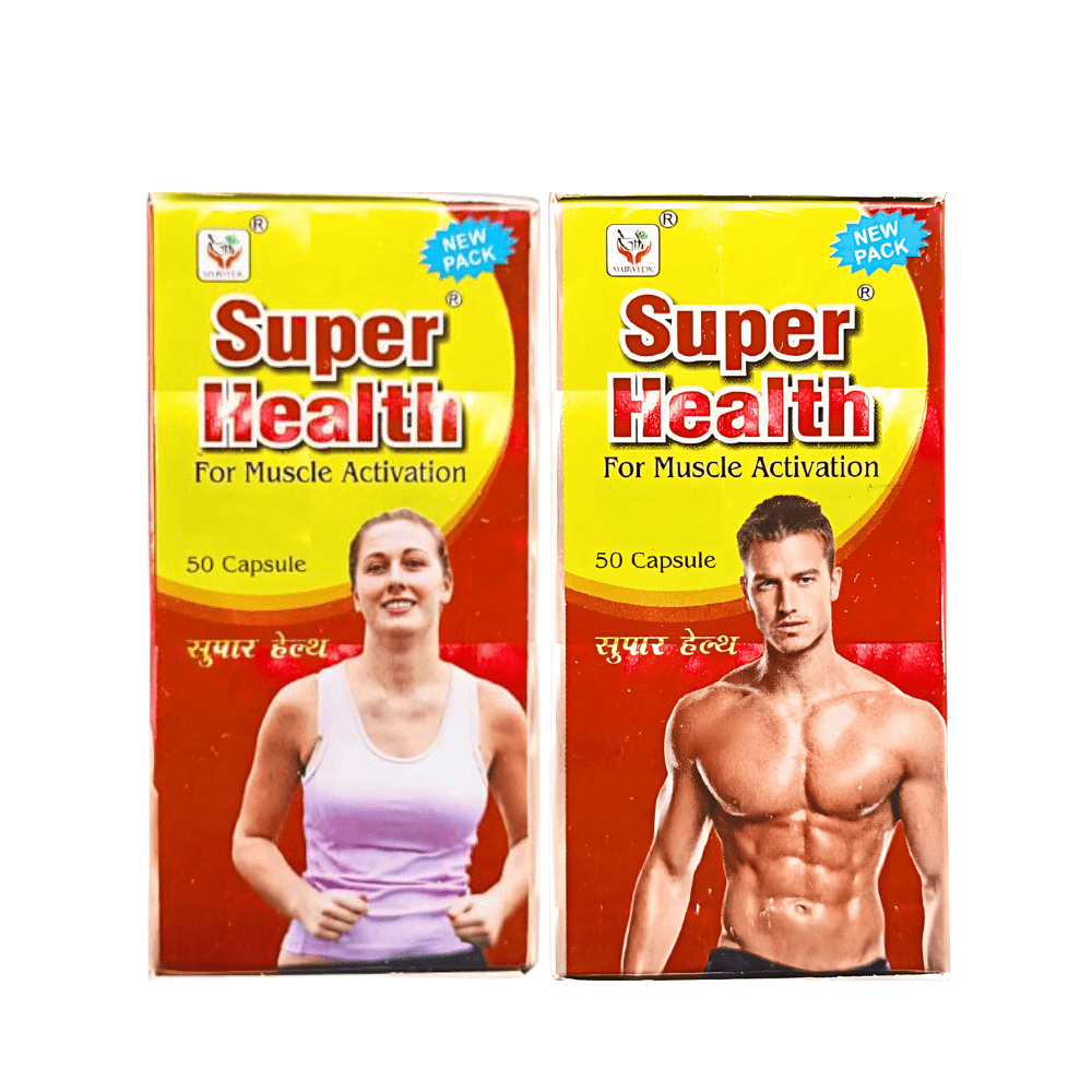 Ayurvedic Muscle Support Super Health Capsule ( Pack OF 2) - HEALTH AIM PHARMACY