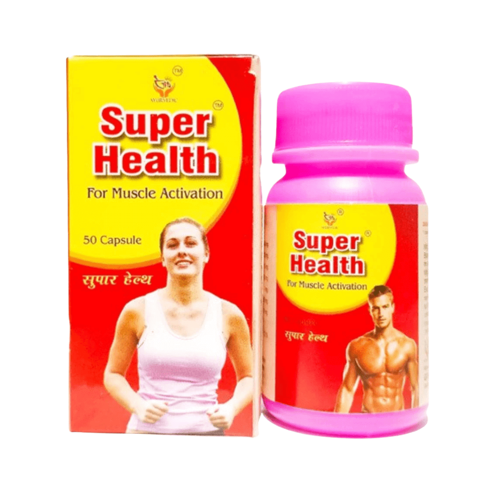Ayurvedic Muscle Support Super Health Capsule ( Pack OF 2) - HEALTH AIM PHARMACY