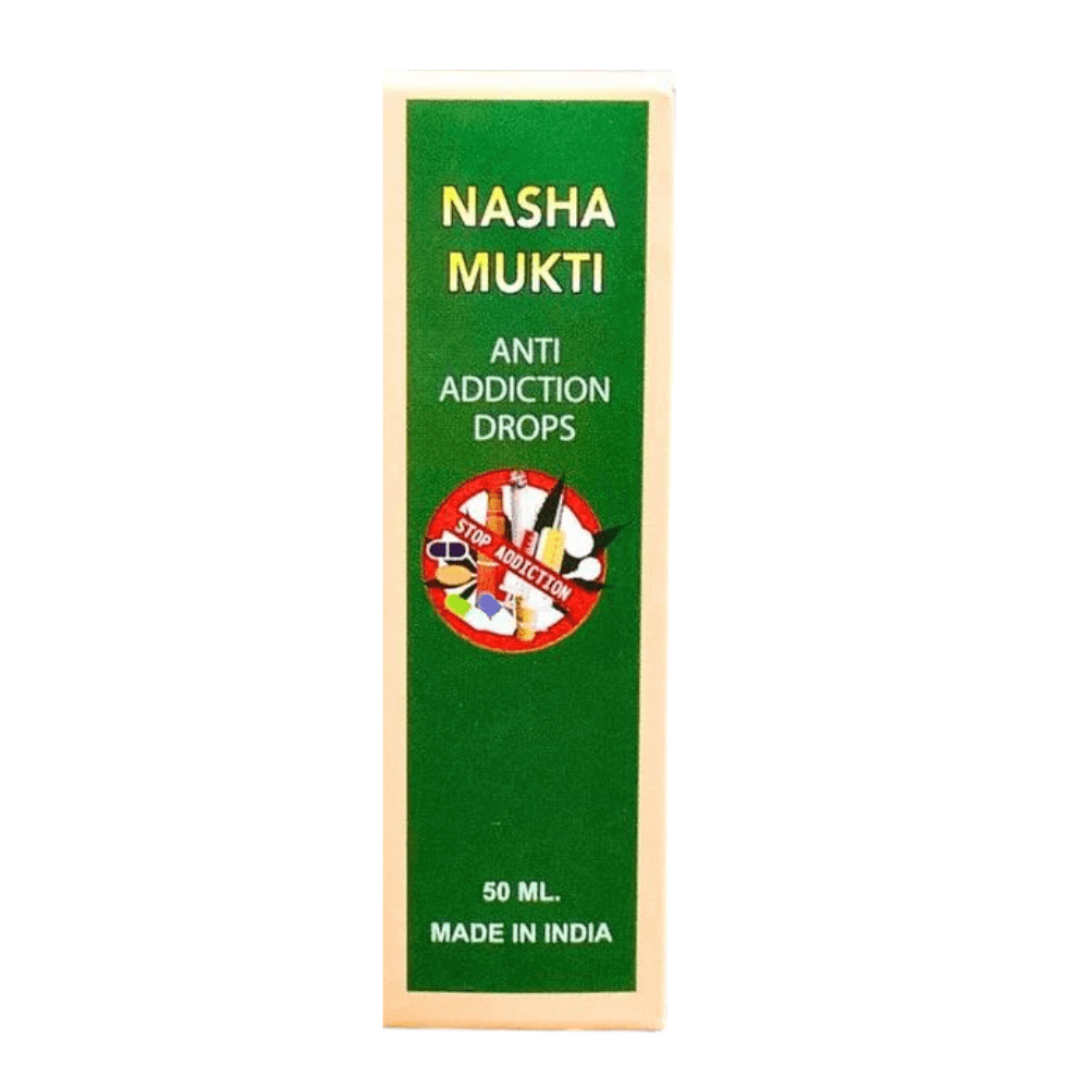 Ayurvedic Nasha Mukti Capsules & Nasha Mukti Drops (combo pack) - HEALTH AIM PHARMACY