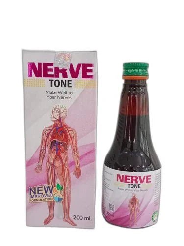Ayurvedic Nerve Tone 200ml (pack of 4) - HEALTH AIM PHARMACY