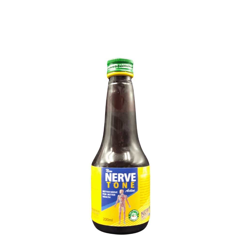 AYURVEDIC NERVE TONE Active 200 ML (pack of 4) - HEALTH AIM PHARMACY