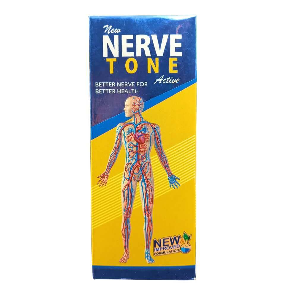AYURVEDIC NERVE TONE Active 200 ML (pack of 4) - HEALTH AIM PHARMACY