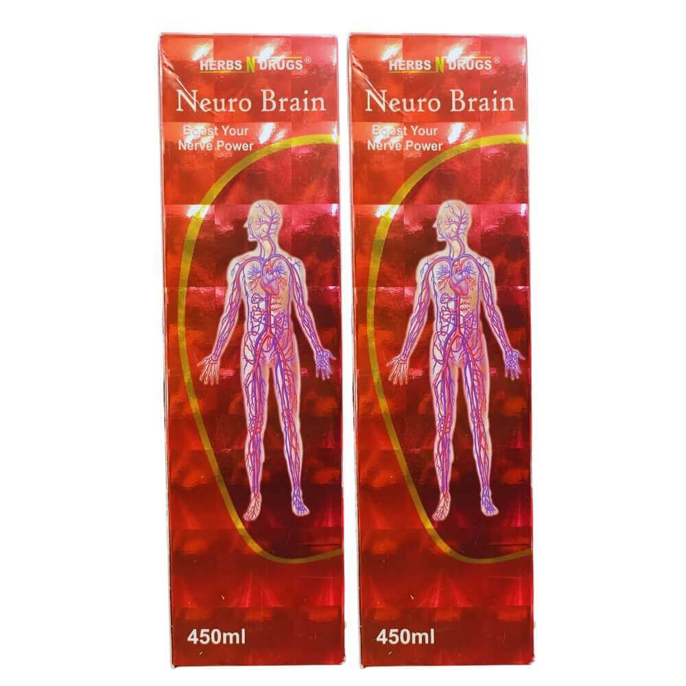 Ayurvedic Neuro Brain Syrup (PACK OF 2) - HEALTH AIM PHARMACY