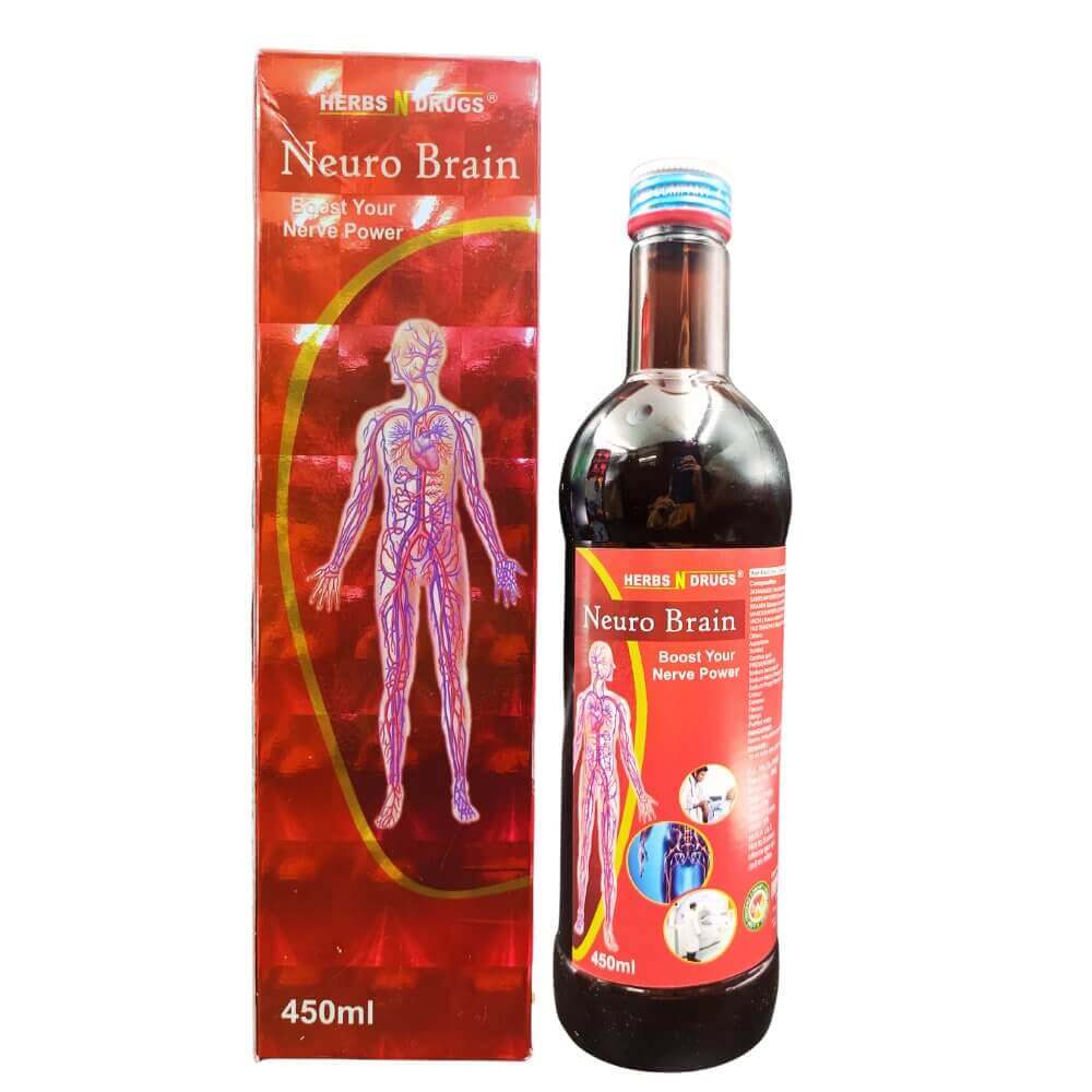 Ayurvedic Neuro Brain Syrup (PACK OF 2) - HEALTH AIM PHARMACY