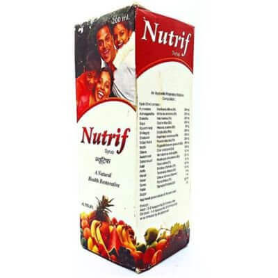 Ayurvedic Nutrif Syrup 200ml(pack of 2) - HEALTH AIM PHARMACY