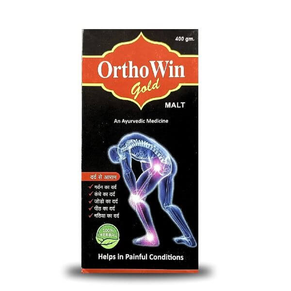 Ayurvedic Ortho Win Gold Malt (PACK OF 2) - HEALTH AIM PHARMACY