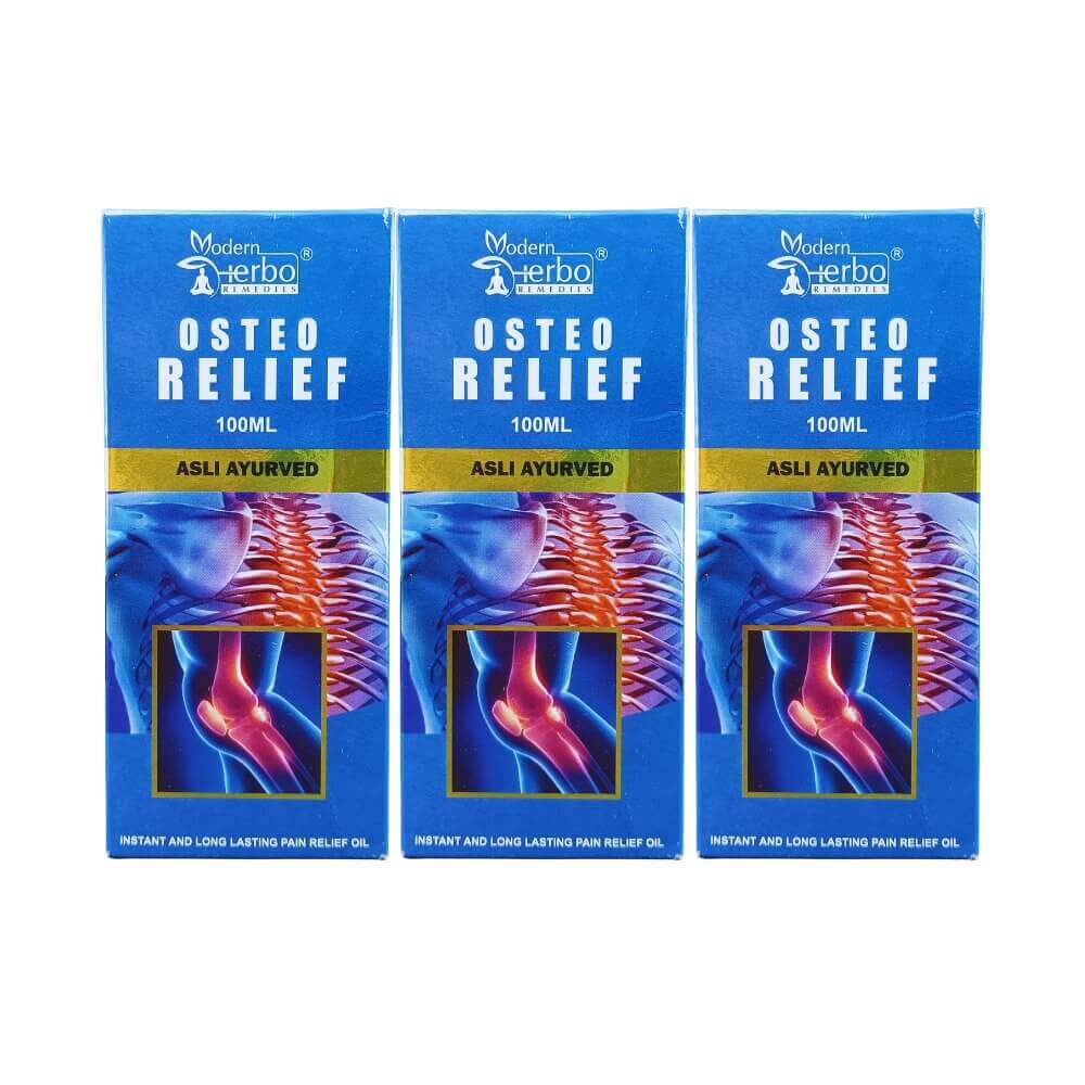 Ayurvedic Osteo Relief oil (PACK OF 3) - HEALTH AIM PHARMACY